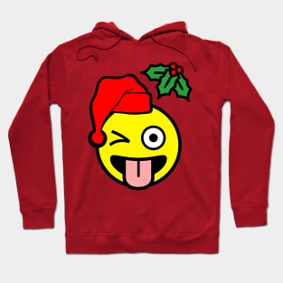 Mistletoe Emoji Hoodie